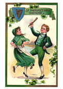Danse festive pour la Saint Patrick